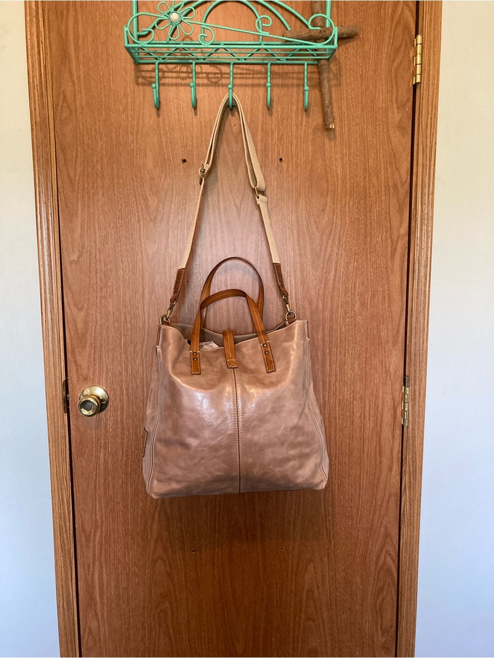Cavalcanti Italy Leather Tote Bag “Florence 1958”